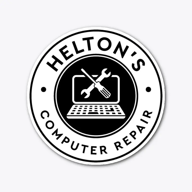 Helton's Computer Repair - Sticker